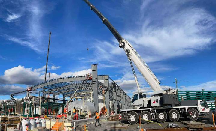 Location de grues Saint-Jérôme