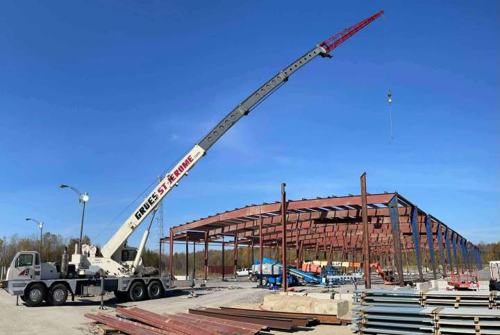 Location de grues Saint-Jérôme