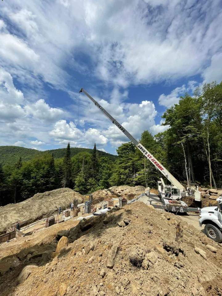 Location de grues Saint-Jérôme