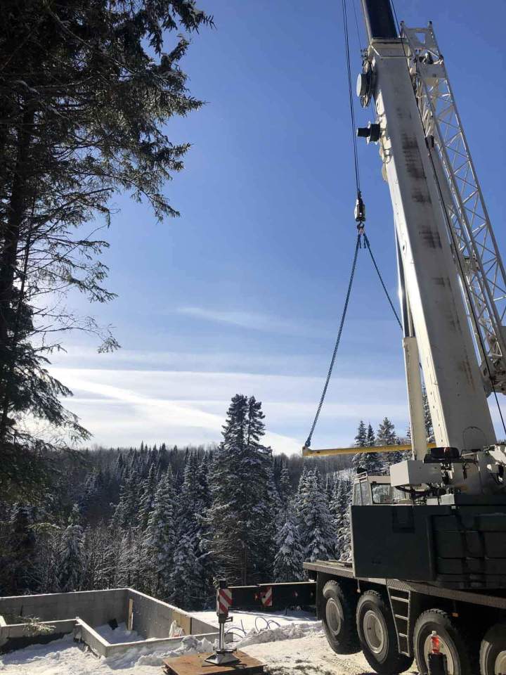 Location de grues Saint-Jérôme